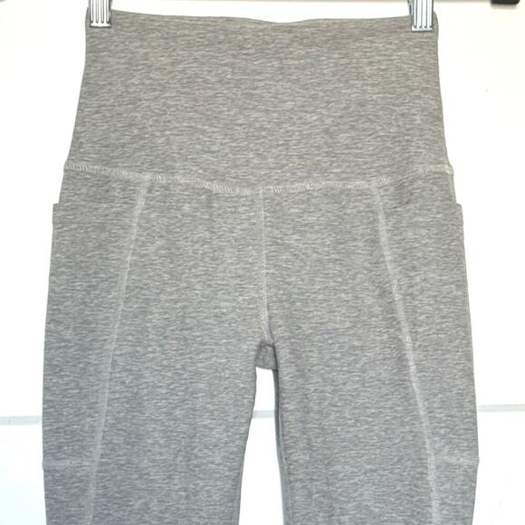 Beyond Yoga X Peloton Women’s Size XS Space Dye Grey High Rise 7/8 Legging Logo - Picture 3 of 8